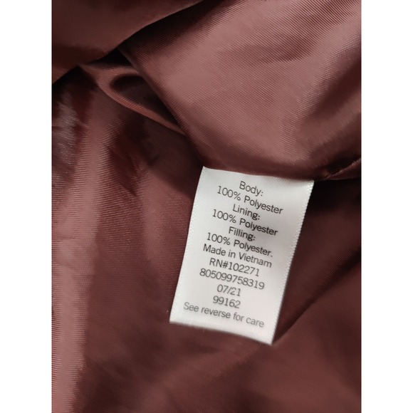 SONOMA Mens Size XXL Zip Brown Majesty Puffer Vest Lightweight Pockets - Picture 4 of 12